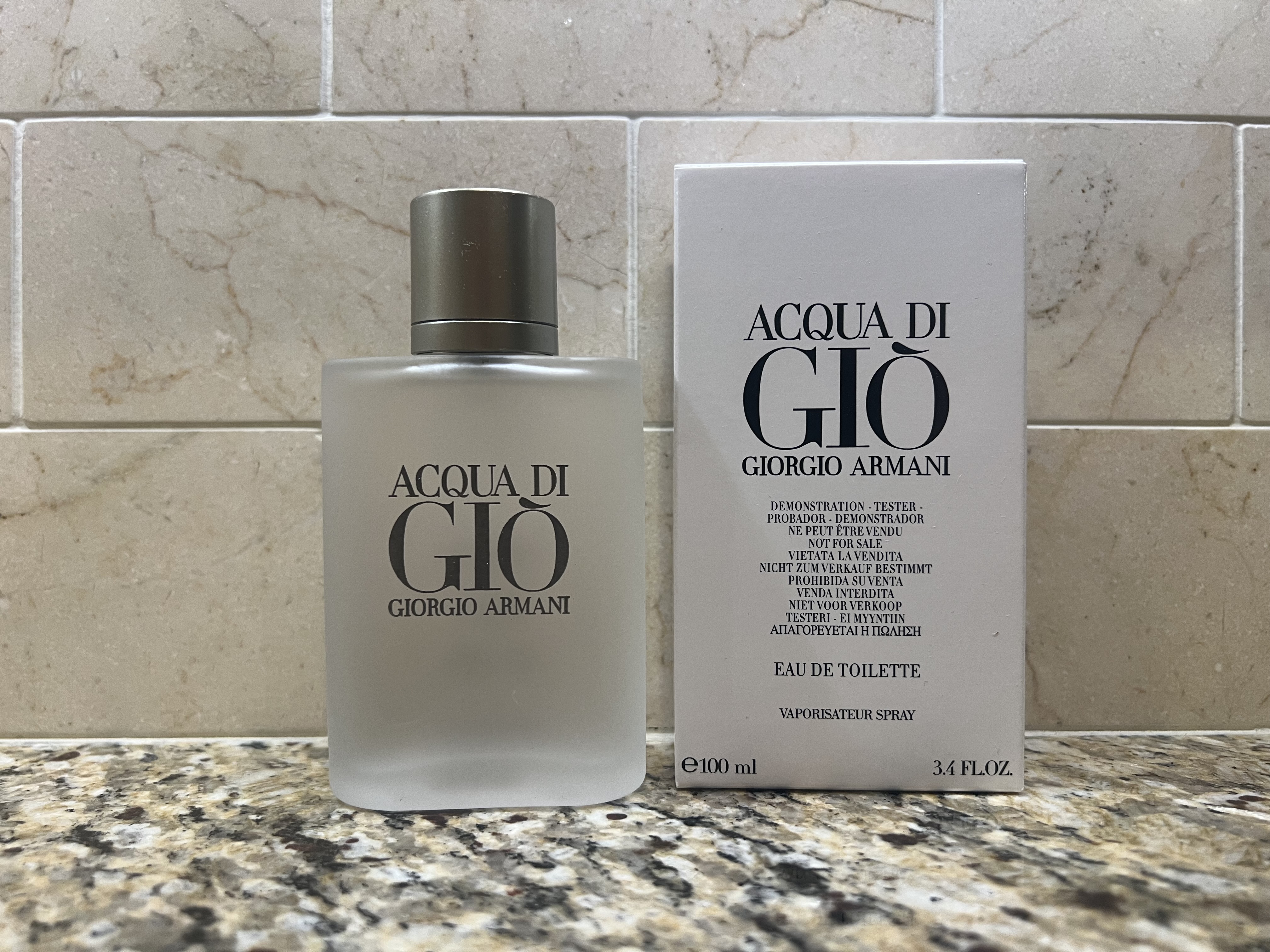 Aqua Di Gio 100ml tester